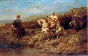 unknow artist Arab or Arabic people and life. Orientalism oil paintings 191 Spain oil painting artist